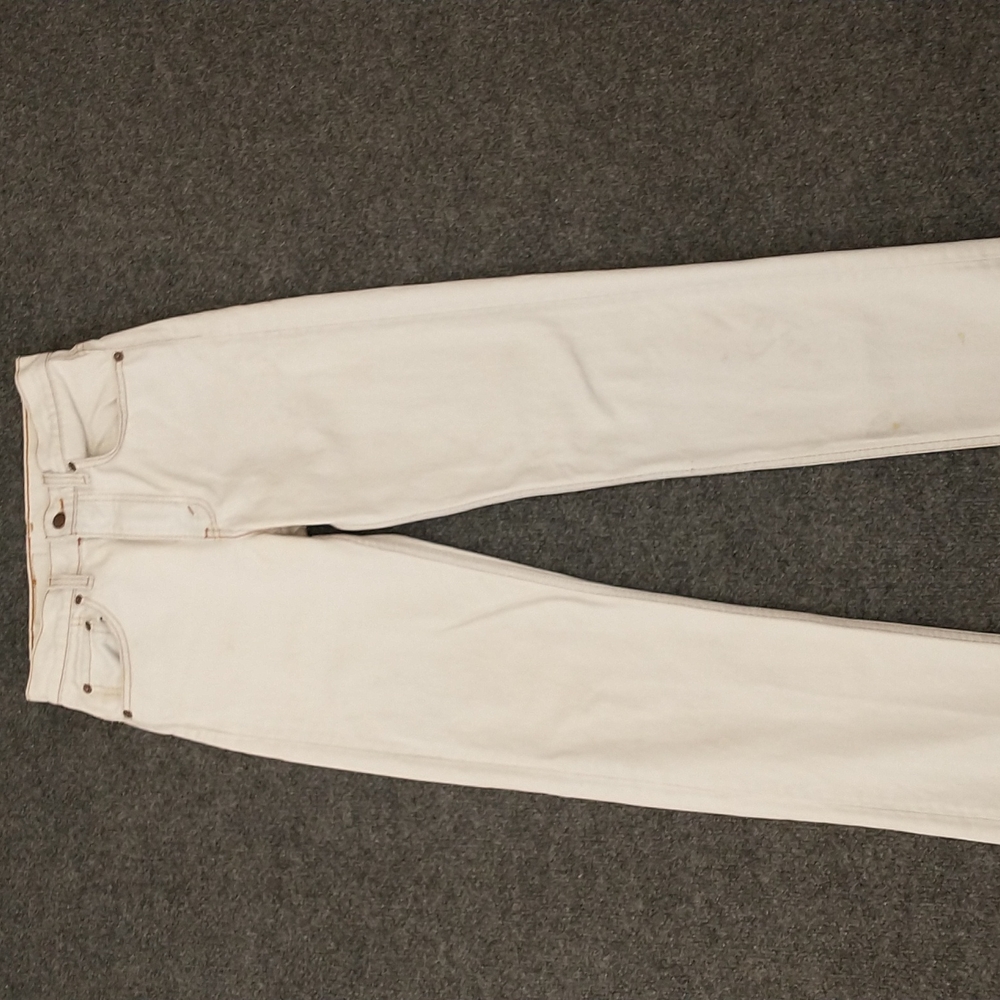 USA Made Vintage Levi's Bleach Light Wash 505 Blue Jean Levi Straight Leg 28 32